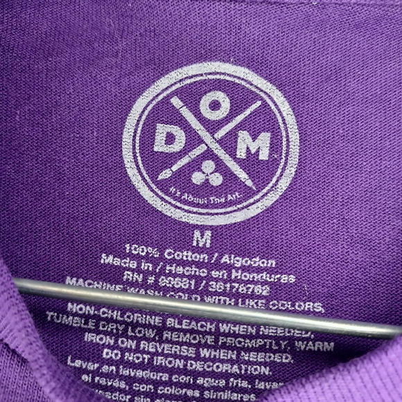 DOMA 100% cotton frog and mushroom men's t-shirt - Picture 5 of 7